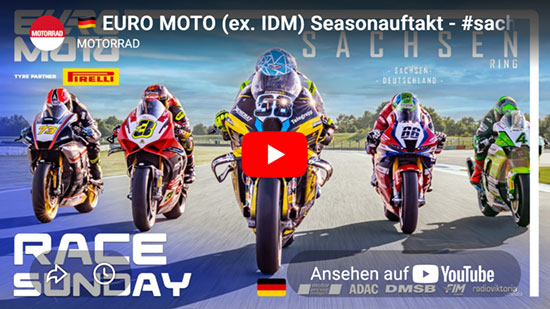 Euro Moto Race Sunday
