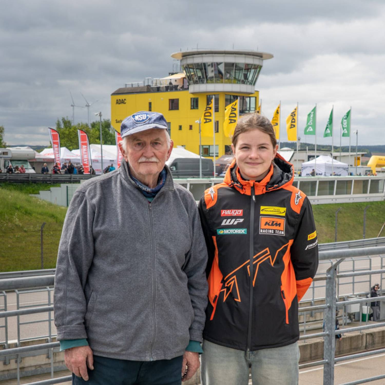 Ungleiches Paar am Sachsenring