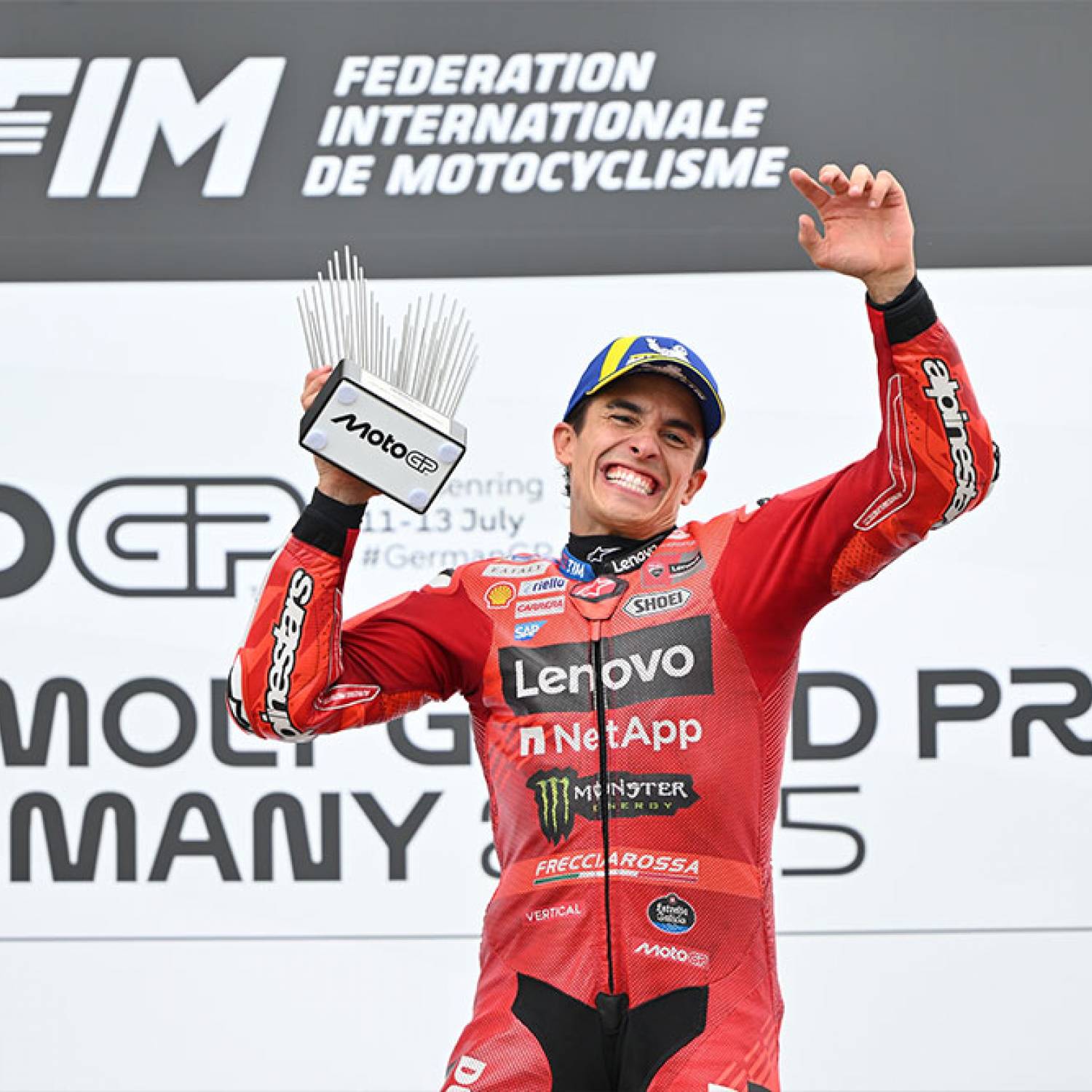 Der König ist zurück: Marc Márquez gewinnt am Sachsenring